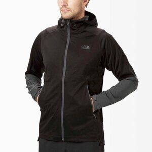 The North Face Mens Terra Metro Jacket Black / Grey Hooded Lightweight S